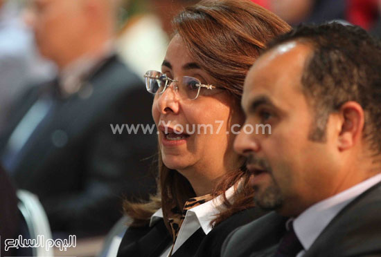 الدكتورة غادة والى وزيرة التضامن الاجتماعى  -اليوم السابع -5 -2015
